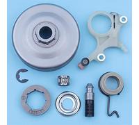 Clynex Kit tamburo frizione pignone pompa olio 325 7T, for motosega STIHL MS291 MS 291 piccola 7 scanalature 1141 640 3203 parti di ricambio Pignone a corona scanalata piccola per motosega