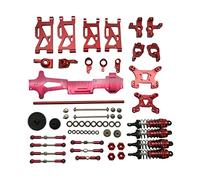 Clynex Le parti di aggiornamento del set completo includono C, for sedile, ingranaggi del braccio oscillante della tazza dello sterzo, for WLtoys, 144001 Ammortizzatore per auto RC(Rot)