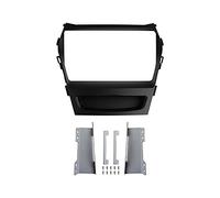 Clynex Lettore DVD stereo da 9 pollici Installazione kit pannello di rivestimento surround Kit cruscotto piastra frontale Fasce radio, for Hyundai, SANTAFE/ IX45 2012 Rivestimento cruscotto autoradio