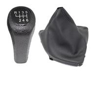 Clynex LHD Guida A Sinistra Auto Pomello Del Cambio Leva Del Cambio Gaitor Cover, for, Serie 1 E81 E82 E87 E88 Leva del Cambio Gaitor Cover Manuale Pomello del cambio(BLACK 6 speed set)