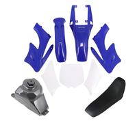Clynex Moto Copertura In Plastica Carena Kit Parafango Parafanghi, for Seat Apollo 47 49cc Motore 2 Tempi Bambini Dirt Pocket Bike Accessori Kit carenatura per moto(Blue Kit)