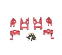 Clynex Parti di aggiornamento Parti di automobili RC Braccio C, for sedile, tazza dello sterzo Parti di modelli di veicoli, per, for WLtoys, 12427 12428 AB 12423 Ammortizzatore per auto RC(Rot)