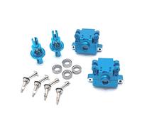 Clynex Parti di modifica in metallo for auto aggiornamento cambio differenziale osso di cane e altri kit, for WLtoys, 284131 K969 K979 K989 K999 P929 P939 RC Ammortizzatore per auto RC(Blue)