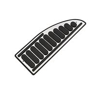 Clynex Pedale for auto Pedana Pedana Poggiapiedi Copri pedale, for Ford, Focus, 2 3 4 MK2 MK3 MK4, for Fiesta, for Mondeo, for Fusion Kuga Escape Sostituzione del pedale dell'auto