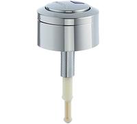 Clynex Per Geberit 241.800.Kd.1 Impuls 280 Twico 2 Pulsante a doppio | incasso cromato, per multicolore