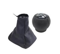 Clynex Pomello del cambio, cuffia del cambio, copertura del bagagliaio, for Opel, Astra F 1991-1998 Car Styling freno a mano Pomello del cambio(BLACK Gear Shift Gearknob)
