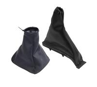 Clynex Pomello del cambio, cuffia del cambio, copertura del bagagliaio, for Opel, Astra F 1991-1998 Car Styling freno a mano Pomello del cambio(BLACK Gear Shift Handbrake)