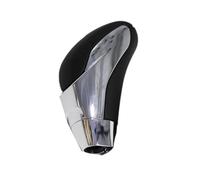 Clynex Pomello del cambio in pelle con leva del cambio automatico, for Toyota, for Corolla, Yaris, for RAV4, Camry, for Lexus, LS400 LX570 RX350 Pomello del cambio(BLACK Chrome)
