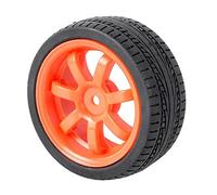 Clynex Ruota for Pneumatici con Impugnatura 4 Pezzi, for HSP Racing, Auto da Strada 1/10 1.10 Pneumatici per Auto RC(9005R-6093)