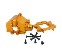 Clynex Scatola ingranaggi anteriore posteriore in lega di alluminio metallica, for HSP 1/10 122275 06045 0646 94122 94155 94166 94177 94188 S210 Ammortizzatore per auto RC(1set golden)