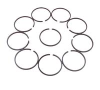 Clynex Set di Fasce Elastiche da 10 Pezzi, for tagliasiepi tagliasiepi decespugliatore Motosega attrezzo da Giardino sostituire Il Pezzo di Ricambio 33mm x 1,5mm Anello del pistone della Motosega
