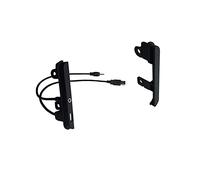 Clynex Staffe radio Fascia pannello stereo doppio Din Kit laterale rivestimento for montaggio su cruscotto DVD, for, for Toyota, for, for Scion, Rivestimento cruscotto autoradio(USB bracket)