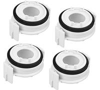 Clynex Supporto for fermo lampadina adattatore faro LED H7, for auto 4 pezzi Supporto per faro