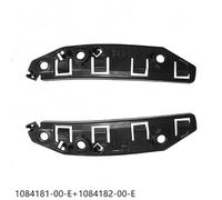 Clynex Supporto Staffa for paraurti Anteriore Supporto di Ricambio in plastica, for Tesla, Modello 3 1084182-00-E 1 Paio di raccordi Nuovo di Zecca Supporto paraurti