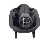 Clynex Telaio del pomello della leva del cambio manuale, for sedile, LEON I TOLEDO II 1998-2005 Ghetta in pelle Custodia for collare Accessori for auto Pomello del cambio(BLACK 6 Speed)