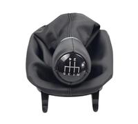 Clynex Telaio del pomello della leva del cambio manuale, for sedile, LEON I TOLEDO II 1998-2005 Ghetta in pelle Custodia for collare Accessori for auto Pomello del cambio(BLACK 5 Speed)