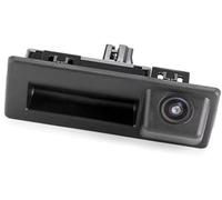 Clynex Telecamera posteriore per auto Telecamera retromarcia, per Vw, Touran, per Caddy T5 T6 per Polo Ccd Ahd 1080P Maniglia per bagagliaio di backup del veicolo(BLACK AHD720P CVBS720P)