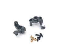 Clynex Utilizzo di parti di aggiornamento in metallo, for WLtoys, 12428 12423 12429 Feiyue 01 02 03 e altre auto successive Aggiornamento tazza dello sterzo anteriore in metallo Ammortizzatore per aut