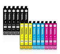 Clywenss 15-Pezzi 405XL Cartucce d'inchiostro Multipack Compatibili con Epson 405 XL per WorkForce Pro WF-3825 WF-3820 WF-4820 WF-4825 WF-4830 WF-7310 WF-7830 WF-7840 WF-3825DWF WF-4820DWF WF-7310DTW