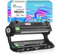 Clywenss Compatibile DR-243CL DR243CL Tamburo per Brother HL-L3210CW HL-L3230CDW HL-L3270CDW DCP-L3510CDW DCP-L3550CDW MFC-L3710CW MFC-L3730CDN MFC-L3750CDW MFC-L3770CDW(1-Nero)