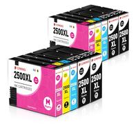 Clywenss Confezione da 10 cartucce PGI-2500XL compatibili con Canon 2500XL PGI-2500 XL Multipack per Maxify MB5150 MB5050 MB5450 MB5455 iB4150 iB4050 MB5000 MB5155 MB5100 MB5350 MB5300 cartucce MB5400