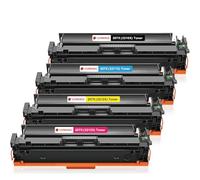 Clywenss Set di 207 toner con chip, compatibile con cartucce toner HP 207X 207A per Color Laserjet Pro MFP M283fdw M282nw M255dw M255nw M283 M282 M255 Multipack W210X W2211X W212X W213X