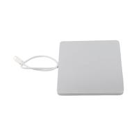 CLZothique Masterizzatore DVD esterno di tipo C, silenzioso - masterizzatore a slot con pulsante, masterizzatore di dischi ottici USB-C ad alta velocità con funzione Plug and Play per laptop