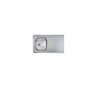 CM 011553.D1.01.2016 LAVELLO 1 VASCA CON GOCCIOLATOIO A DESTRA 86X50 CM - INOX