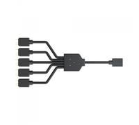 CM cavo splitter da 1 a 5 Addressable RGB- lunghezza 580 mm- per collegamento 3p