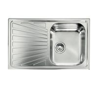 CM Lavello 1 vasca (79x50cm) COMETA Inox Satinato 011441DCSSX