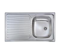 CM Lavello 1 vasca (86x50cm) MONDIAL Inox Satinato 011543DCSSX