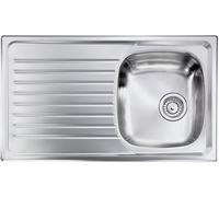 CM Lavello cucina Acciaio 3" 86 x 50 1 Vasca A Destra COMO 010143.D1.01.2018