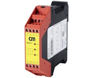 CM Manufactory Relè di sicurezza SAFE 4.1. Tensione di funzionamento: 230 V/AC 3 chiusori, 1 apriscatole, 1 pezzo.