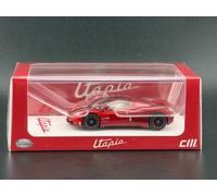 CM Model Pagani Utopia Personalizzato Rosso Metallizzato 1/64
