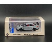 CM Model Subaru Impreza WRX STi Varis S4 Wide Body Grigio W/ Extra Set Ruote 1/