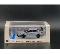 CM Model Subaru Impreza WRX Varis S4 Wide Body Grigio con Extra Set Ruote 1/64