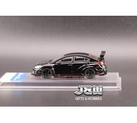 CM Model Subaru Impreza WRX Varis S4 Wide Body Nero Con Extra Set Ruote 1/64
