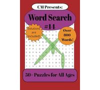 CM Presents: Word Search Puzzle Book #14: Easy-to-Read Print | 50+ Engaging Puzzles | Over 800 words | Perfect for Adults, Teens & More!