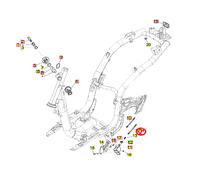 CM012856 CAVO TRASMISSIONE APERTURA SELLA PIAGGIO LIBERTY 150 E5 150 2020 2022