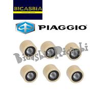 CM270202 ORIGINALE PIAGGIO KIT 6 RULLI VARIATORE 50 4T 3V LIBERTY IGET CORPORATE
