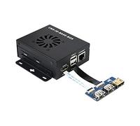CM4-IO-BASE-BOX-A and USB HDMI Compatible with Raspberry Pi Compute Module 4 More USB And HDMI Connectors Via FFC