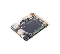 CM5 Motor Driver Board with ESP32, High-Performance Robot & Embedded Vision Controller, 4× DC Motor & 4× Servo Control, HDMI/MIPI/PCIe, GPIO a 40 pin per Raspberry Pi CM5 Core Module