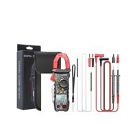 CM82 Pinza amperometrica DC/AC 600A Corrente Tensione 6000 Conteggi Multimetro Amperometro Tester(CM82 red)