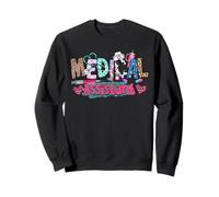 CMA Medical Assistant Nurse Leopard Stetoscopio Donne Uomini Felpa