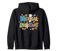 CMA Medical Assistant - Stetoscopio da Infermiera, per Donne e Uomini Felpa con Cappuccio