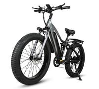 CMACEWHEEL TP26 26 Fat Tire Mountain Bike Elettrica Motore 750W Batteria 48V 17Ah - Nouvo