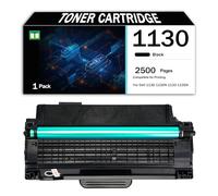 CMADJT Cartucce di toner 1130 330-9523 (con chip) per stampanti Sharp compatibili con stampante laser Dell 1130 1130N 1133 1135N, accessori per stampanti, 2500 pagine,Black-1PCS