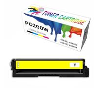 CMADJT Cartucce di toner PC200W compatibili con RICOH 408451 408452 408453 408454 Cartuccia d'inchiostro compatibile con stampanti RICOH MC240FW PC200W, senza chip,Y-4500Page