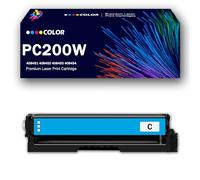 CMADJT Confezione da 4 toner ad alta capacità MC240FW PC200W 408451, 408452, 408453 e 408454, compatibile con stampante RICOH MC240FW PC200W, BK/C/M/Y, stampa chiara,C-4500Page