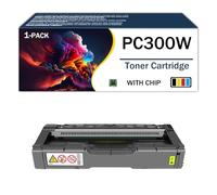 CMADJT Kit combinato di cartucce toner ad alta capacità PC300W MC250FW, compatibile con le stampanti Ricoh serie PC300W, PC301W, PC311W, MC250FW, MC250FWB e MC251FW. Include chip,Yellow-1Pack